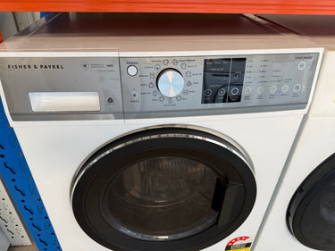 Factory second FISHER &PAYKEL 9KG FRONT LOADER WASHING MACHINE Model: WH9060P3 - Second Hand Appliances Geebung